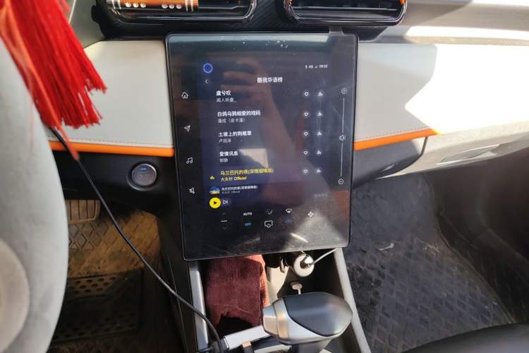 Used Dongfeng Aeolus Yixuan 2023 Mach Edition 1.5L Automatic Chasing Shadow Version Audio And AC Panel