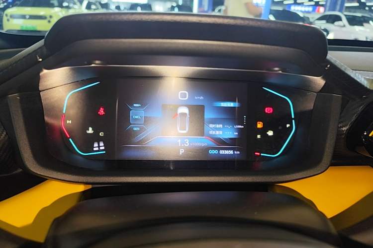 Used Dongfeng Aeolus Yixuan 2023 Mach Edition 1.5T Automatic Pursuit Rider Version Instrument Cluster