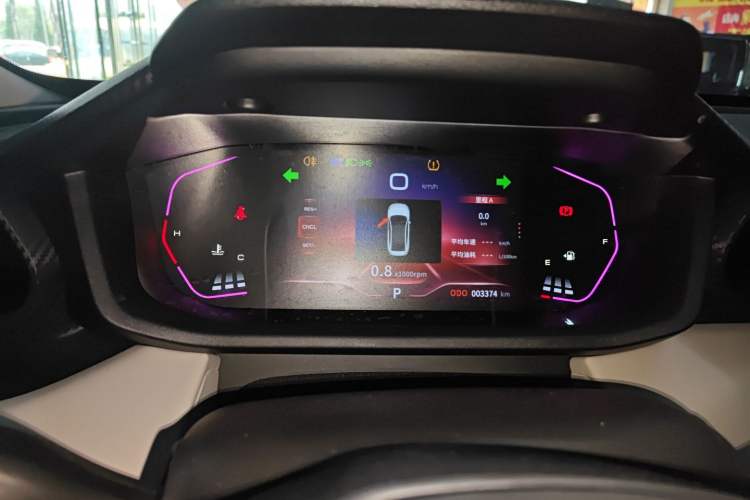Used Dongfeng Aeolus Yixuan 2023 Mach Edition 1.5L Automatic Chasing Wind Version Instrument Cluster