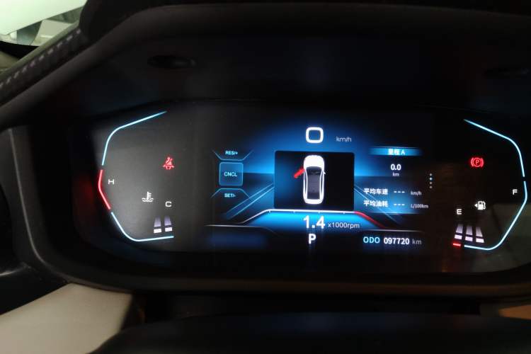 Used Dongfeng Aeolus Yixuan 2023 Mach Edition 1.5L Automatic Chasing Wind Version Instrument Cluster
