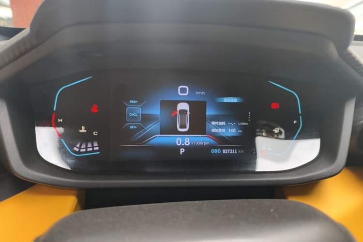 Used Dongfeng Aeolus Yixuan 2023 Mach Edition 1.5T Automatic Pursuit Rider Version Instrument Cluster