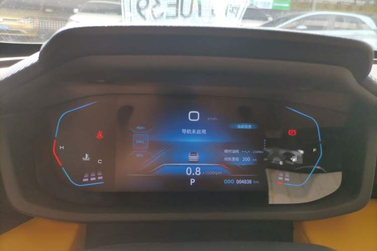 Used Dongfeng Aeolus Yixuan 2023 Mach Edition 1.5T Automatic Pursuit Rider Version Instrument Cluster