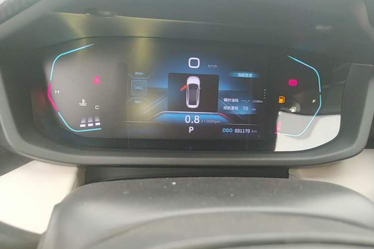 Used Dongfeng Aeolus Yixuan 2023 Mach Edition 1.5L Automatic Chasing Wind Version Instrument Cluster