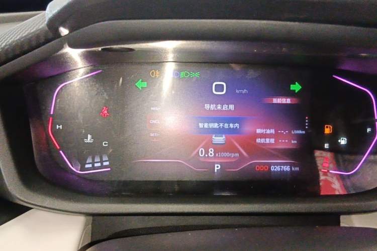 Used Dongfeng Aeolus Yixuan 2023 Mach Edition 1.5L Automatic Chasing Wind Version Instrument Cluster