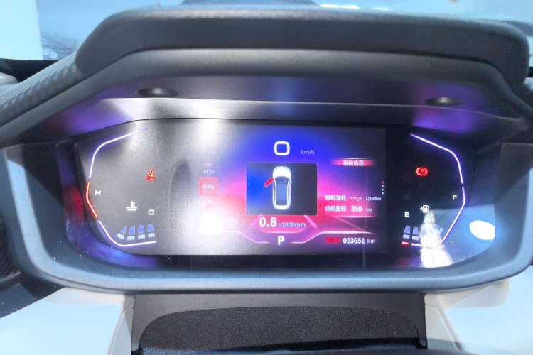 Used Dongfeng Aeolus Yixuan 2023 Mach Edition 1.5L Automatic Chasing Shadow Version Instrument Cluster