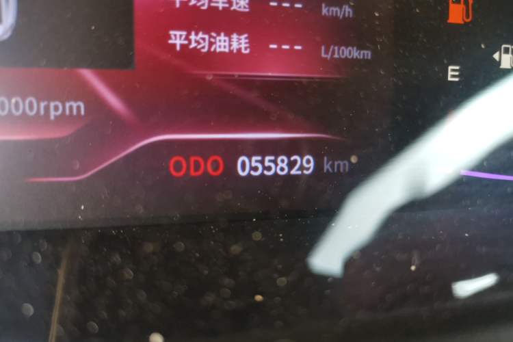 Used Dongfeng Aeolus Yixuan 2023 1.5L Automatic Glory Edition Odometer Close Up