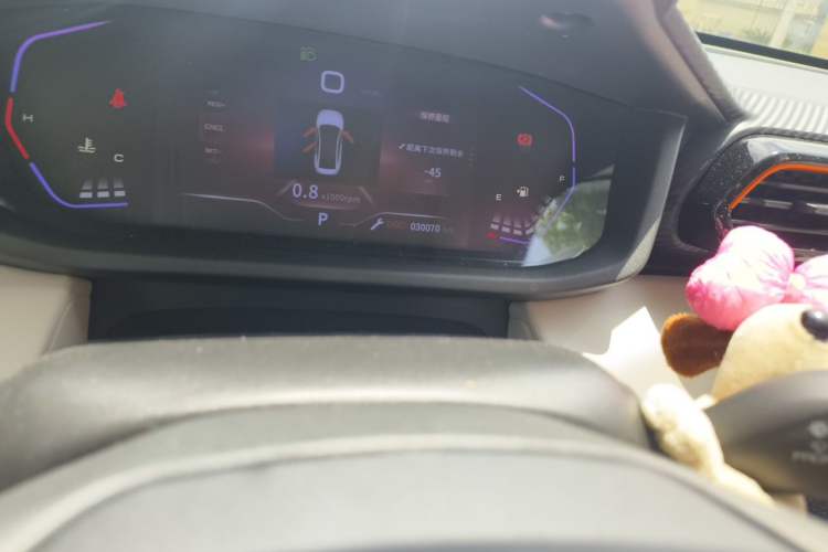 Used Dongfeng Aeolus Yixuan 2023 Mach Edition 1.5L Automatic Chasing Wind Version Odometer Close Up