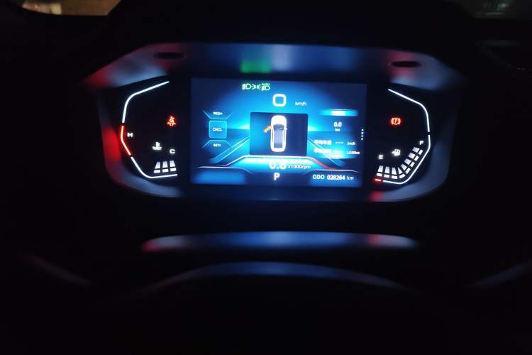 Used Dongfeng Aeolus Yixuan 2023 1.5L Automatic Glory Edition Odometer Close Up