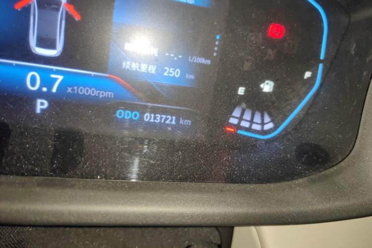 Used Dongfeng Aeolus Yixuan 2023 Mach Edition 1.5L Automatic Chasing Wind Version Odometer Close Up