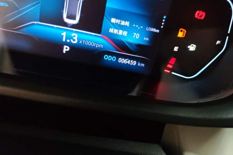Used Dongfeng Aeolus Yixuan 2023 Mach Edition 1.5L Automatic Chasing Shadow Version Odometer Close Up