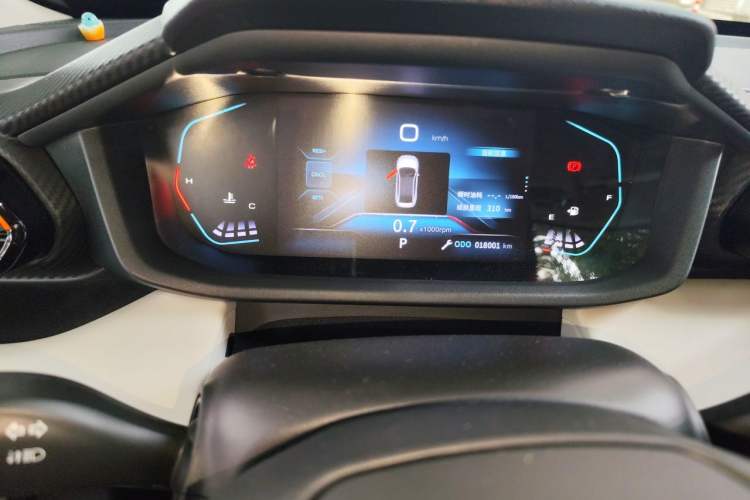 Used Dongfeng Aeolus Yixuan 2023 Mach Edition 1.5L Automatic Chasing Wind Version Odometer Close Up