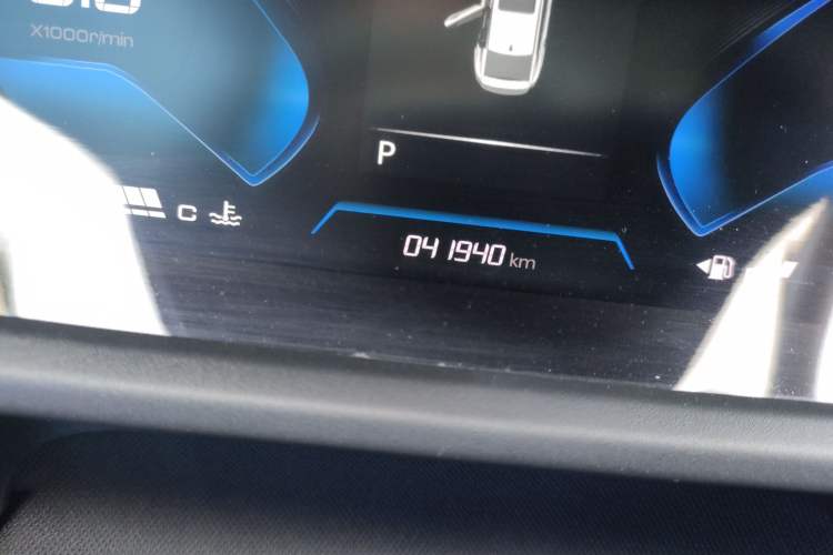 Used Dongfeng Aeolus Yixuan 2024 1.5L Automatic JingSu Edition Odometer Close Up