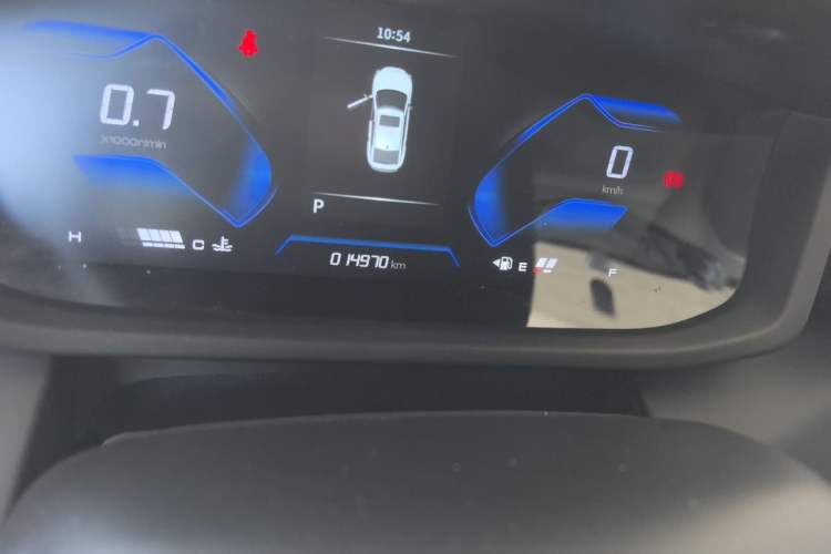 Used Dongfeng Aeolus Yixuan 2024 1.5L Automatic JingSu Edition Odometer Close Up