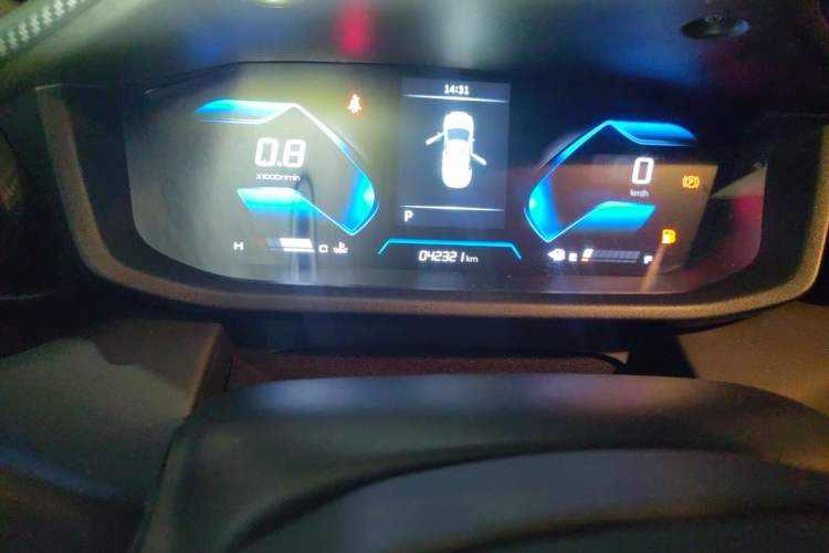 Used Dongfeng Aeolus Yixuan 2024 1.5L Automatic JingSu Edition Odometer Close Up