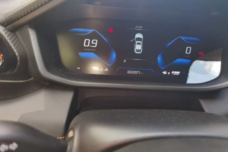 Used Dongfeng Aeolus Yixuan 2024 1.5L Automatic JingSu Edition Odometer Close Up