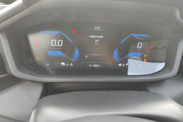 Used Dongfeng Aeolus Yixuan 2024 1.5L Automatic JingSu Edition Odometer Close Up