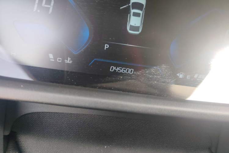 Used Dongfeng Aeolus Yixuan 2024 1.5L Automatic JingSu Edition Odometer Close Up