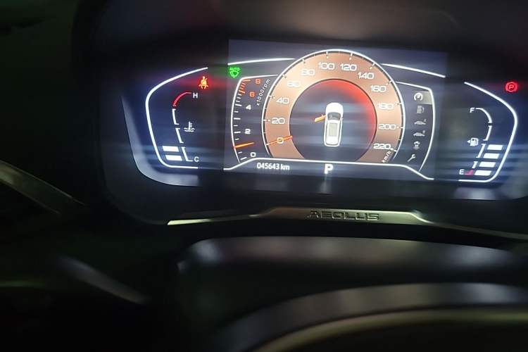 Used Dongfeng Aeolus Yixuan GS 2020 230T Automatic Cool Edition Odometer Close Up