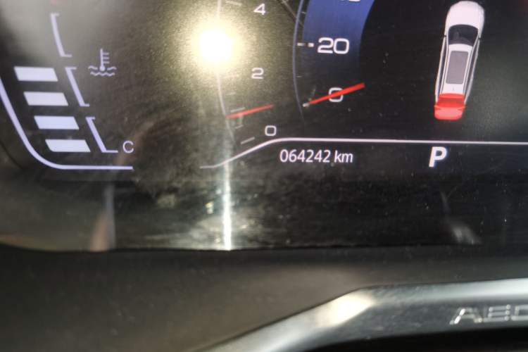 Used Dongfeng Aeolus Yixuan GS 2020 230T Automatic Yueyu Version Odometer Close Up