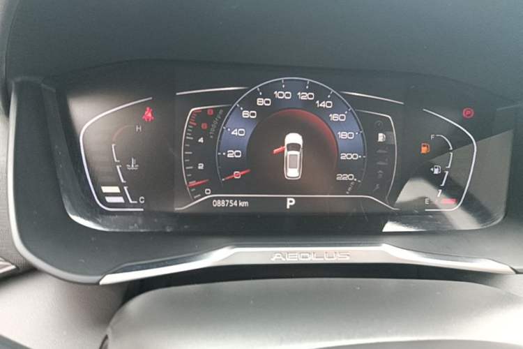 Used Dongfeng Aeolus Yixuan GS 2020 230T Automatic Yueyu Version Instrument Cluster