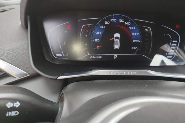 Used Dongfeng Aeolus Yixuan GS 2020 230T Automatic Yueyu Version Odometer Close Up