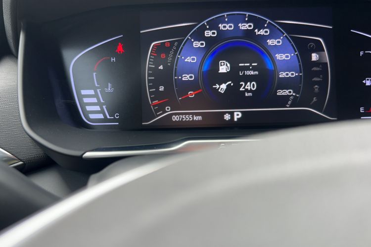 Used Dongfeng Aeolus Yixuan GS 2020 230T Automatic Yueyu Version Odometer Close Up