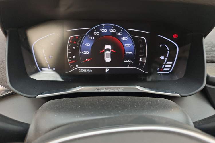 Used Dongfeng Aeolus Yixuan GS 2020 230T Automatic Yueyu Version Odometer Close Up