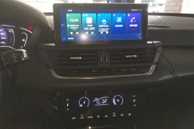 Used Dongfeng Aeolus Yixuan GS 2020 230T Automatic Yueyu Version Audio And AC Panel