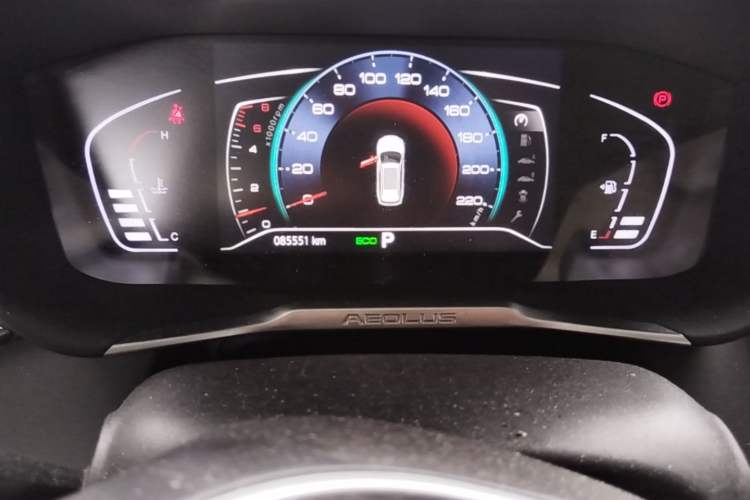 Used Dongfeng Aeolus Yixuan GS 2020 230T Automatic Yueyu Version Odometer Close Up