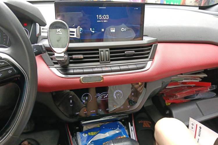 Used Dongfeng Aeolus Yixuan GS 2021 230T Automatic Zuiyao Wushu Edition Audio And AC Panel