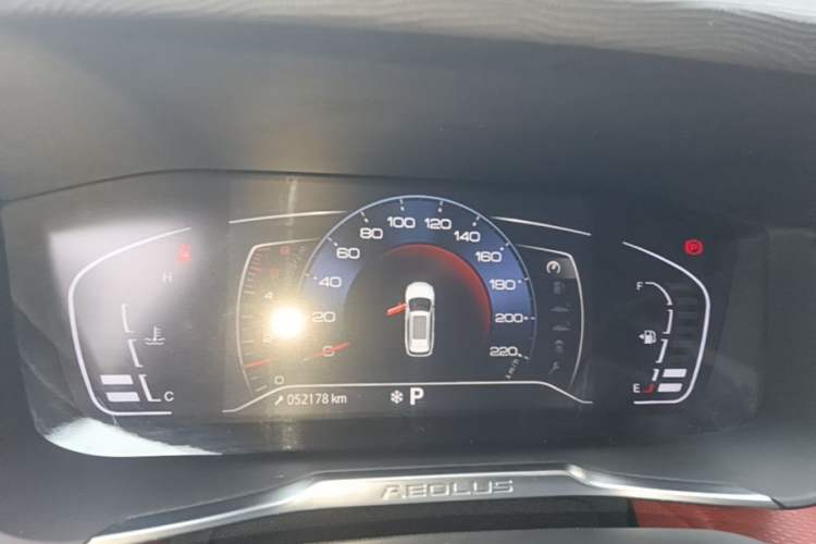Used Dongfeng Aeolus Yixuan GS 2021 230T Automatic Zuiyao Wushu Edition Instrument Cluster