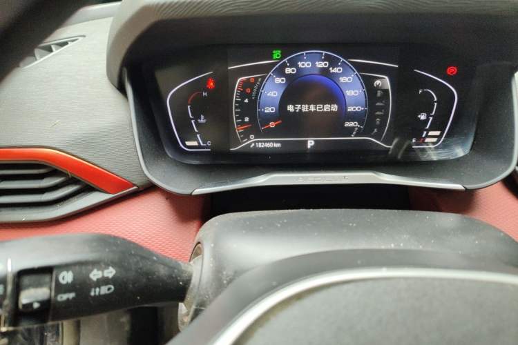 Used Dongfeng Aeolus Yixuan GS 2021 230T Automatic Zuiyao Wushu Edition Odometer Close Up