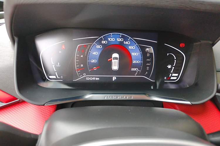 Used Dongfeng Aeolus Yixuan GS 2021 230T Automatic Zuiyao Wushu Edition Odometer Close Up