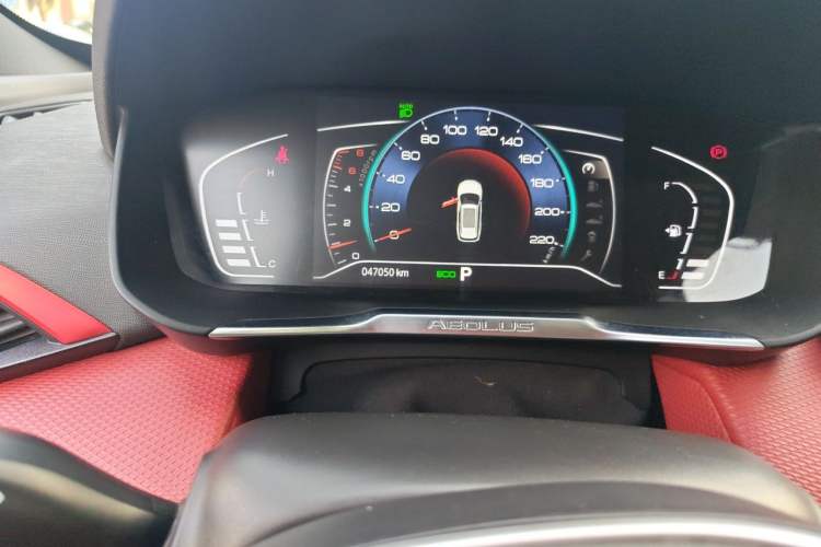 Used Dongfeng Aeolus Yixuan GS 2021 230T Automatic Zuiyao Wushu Edition Odometer Close Up