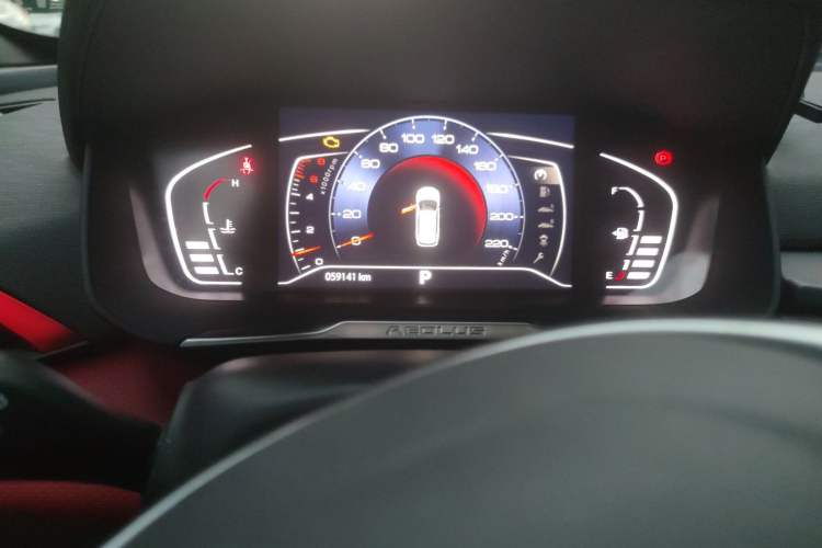 Used Dongfeng Aeolus Yixuan GS 2021 230T Automatic Zuiyao Wushu Edition Odometer Close Up