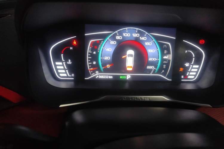 Used Dongfeng Aeolus Yixuan GS 2021 230T Automatic Star-Chasing Warrior Edition Odometer Close Up