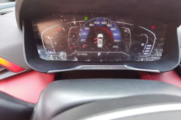 Used Dongfeng Aeolus Yixuan GS 2021 230T Automatic Zuiyao Wushu Edition Odometer Close Up