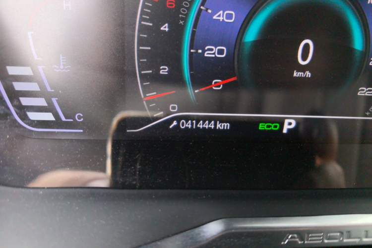 Used Dongfeng Aeolus Yixuan GS 2021 230T Automatic Star-Chasing Warrior Edition Odometer Close Up