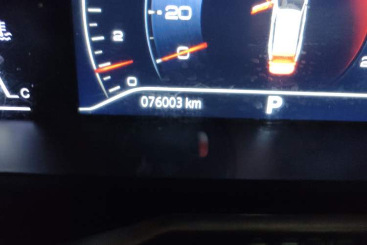 Used Dongfeng Aeolus Yixuan GS 2021 230T Automatic Star-Chasing Edition Odometer Close Up