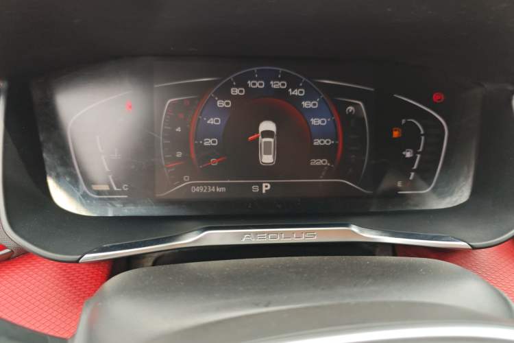Used Dongfeng Aeolus Yixuan GS 2021 230T Automatic Zuiyao Wushu Edition Odometer Close Up