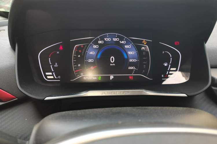 Used Dongfeng Aeolus Yixuan GS 2021 230T Automatic Chasing the Moon Edition Odometer Close Up