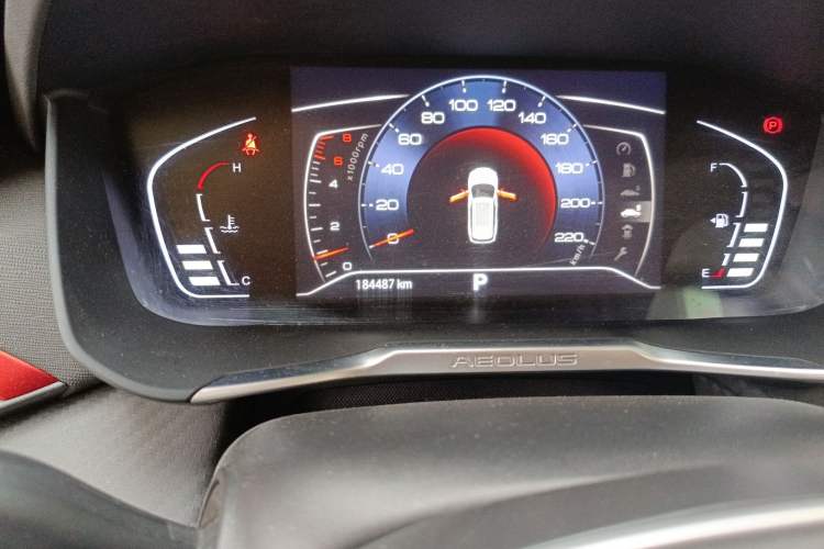 Used Dongfeng Aeolus Yixuan GS 2021 230T Automatic Star-Chasing Edition Odometer Close Up