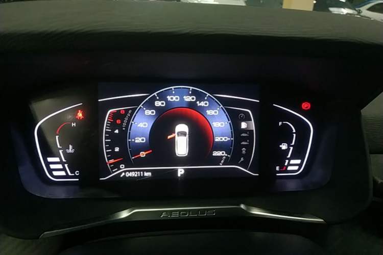 Used Dongfeng Aeolus Yixuan GS 2021 230T Automatic Zuiyao Wushu Edition Instrument Cluster
