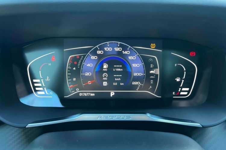 Used Dongfeng Aeolus Yixuan GS 2021 230T Automatic Zuiyao Wushu Edition Odometer Close Up