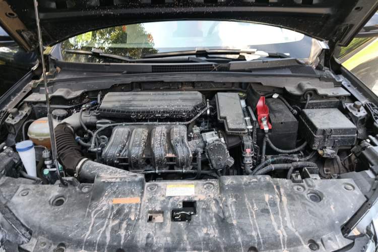 Used Dongfeng Aeolus Yixuan GS 2023 Mach Edition 1.5L Automatic Wealth Creation Version Engine Bay