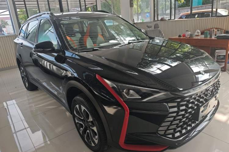 Used Dongfeng Aeolus Yixuan GS 2023 Mach Edition 1.5L Automatic Wealth Creation Version Front Right 45 Deg