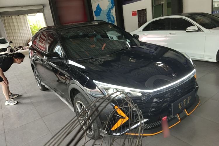 Used Dongfeng Aeolus Yixuan GS 2023 Mach Edition 1.5T Automatic LeKu Version Front Right 45 Deg
