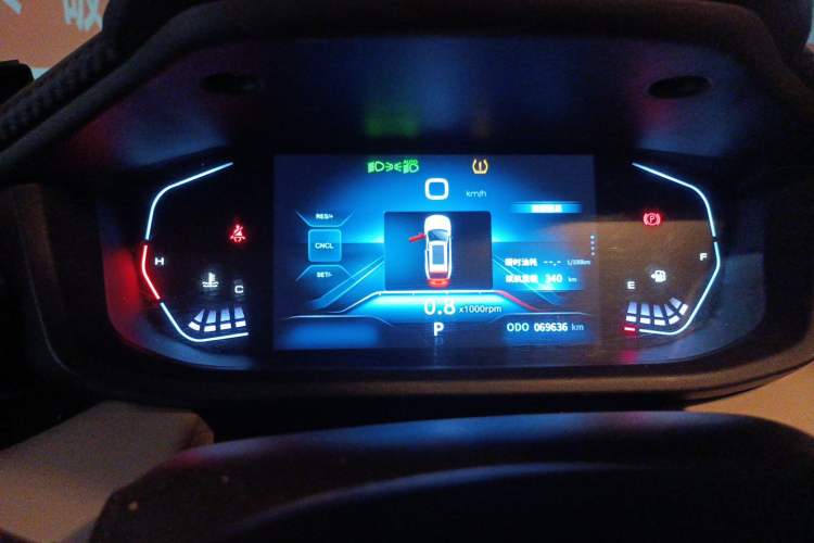 Used Dongfeng Aeolus Yixuan GS 2023 Mach Edition 1.5L Automatic Wealth Creation Version Instrument Cluster