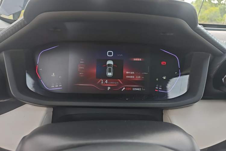 Used Dongfeng Aeolus Yixuan GS 2023 Mach Edition 1.5L Automatic Wealth Creation Version Instrument Cluster