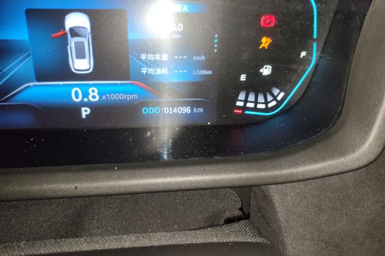 Used Dongfeng Aeolus Yixuan GS 2023 Mach Edition 1.5T Automatic LeKu Version Odometer Close Up